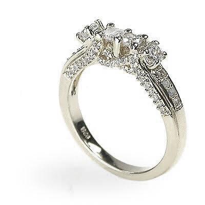 1.05 CT Round Cut Diamonds - Wedding Band