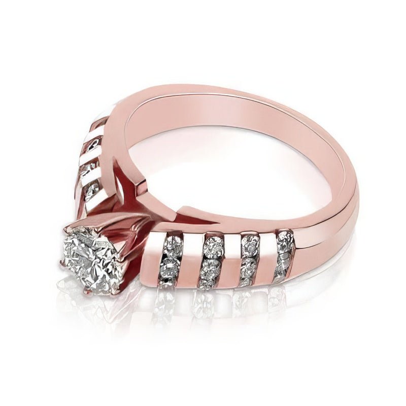 1.10-2.25 CT Round Cut Diamonds - Engagement Ring - Primestyle.com
