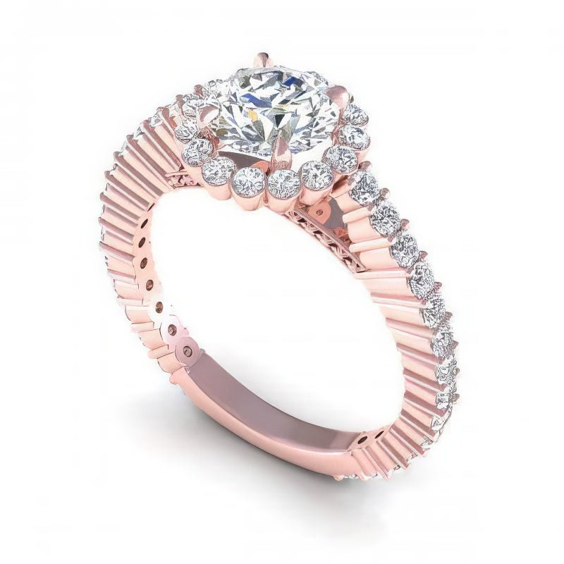 1.20-2.35 CT Round Cut Diamonds - Engagement Ring - Primestyle.com
