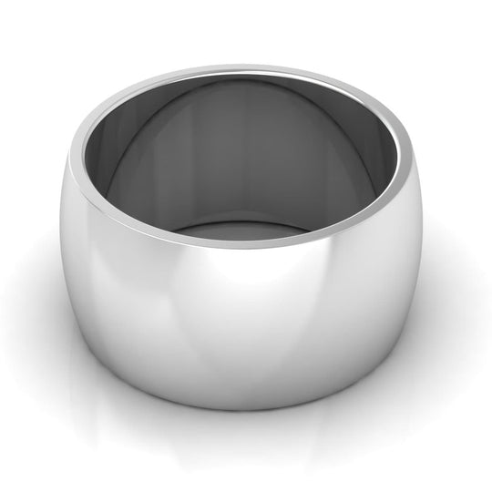 12.0 mm Plain Wedding Band in 14KT, 18KT & Platinum