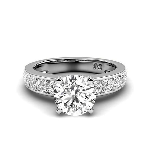 1.25 - 6.75 CT Round Cut Diamonds - Engagement Ring - Primestyle.com