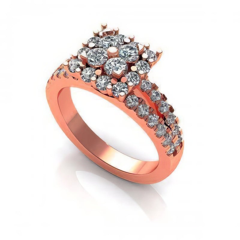 1.25 CT Round Cut Diamonds - Engagement Ring - Primestyle.com