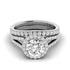 1.30-3.80 CT Round Cut Lab Grown Diamonds - Bridal Set - Primestyle.com