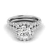 1.30-3.80 CT Round Cut Lab Grown Diamonds - Bridal Set - Primestyle.com