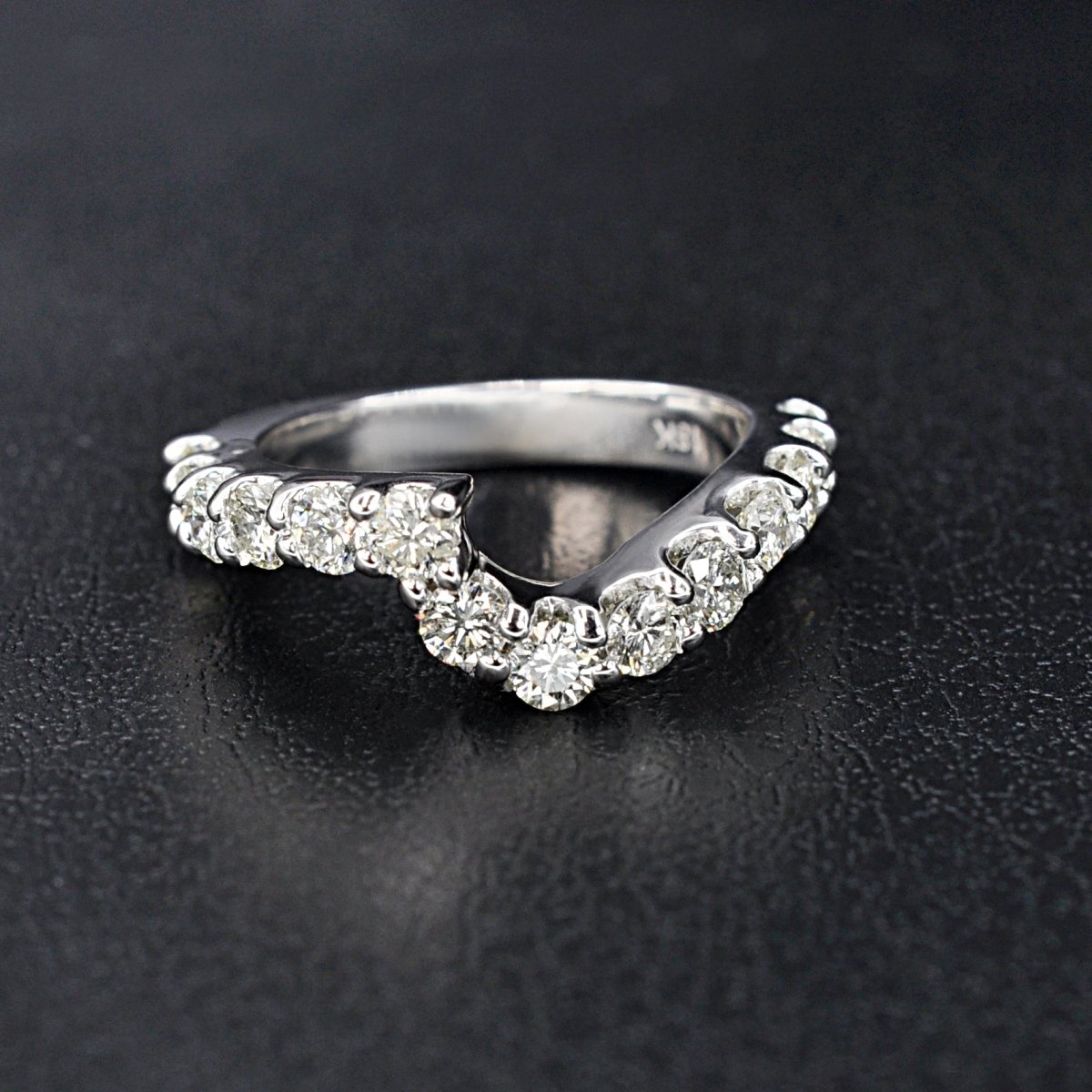 1.30 CT Round Cut Diamonds - Wedding Band - Primestyle.com