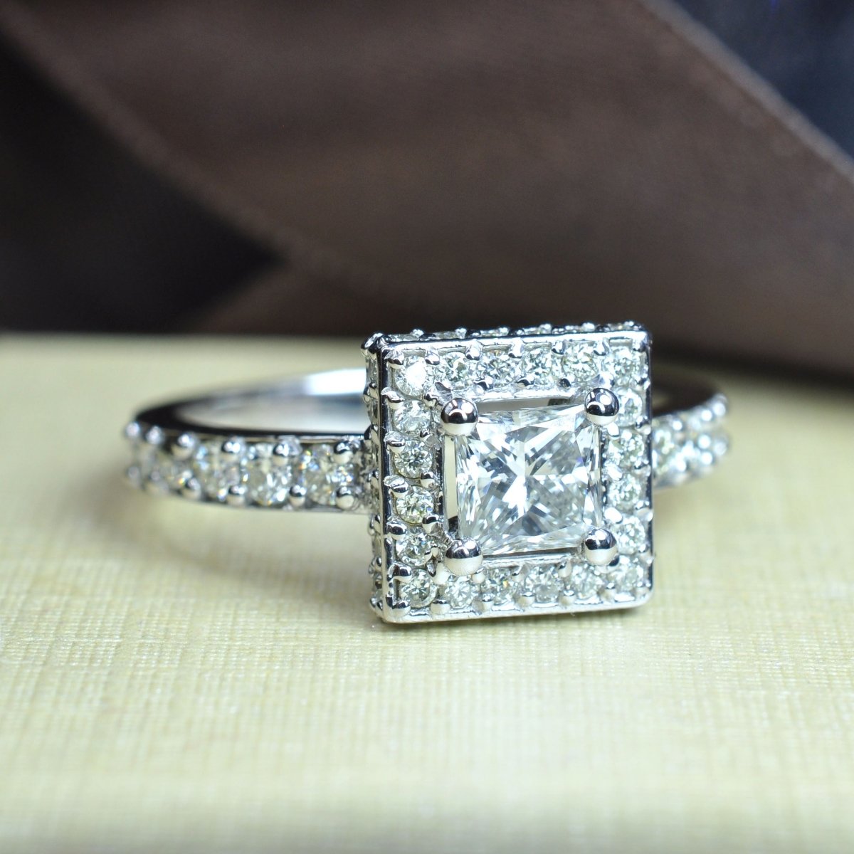 1.35-2.50 CT Round &amp; Princess Cut Diamonds - Engagement Ring - Primestyle.com