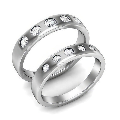 1.40 CT Round Cut Diamonds - Wedding Set - Primestyle.com