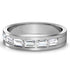 1.50 CT Emerald Cut Diamonds - Mens Wedding Band - Primestyle.com
