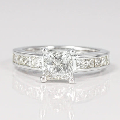 1.60-2.75 CT Princess Cut Diamonds - Engagement Ring - Primestyle.com