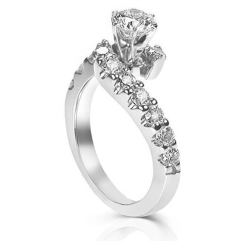 1.65-2.80 CT Round Cut Diamonds - Engagement Ring - Primestyle.com