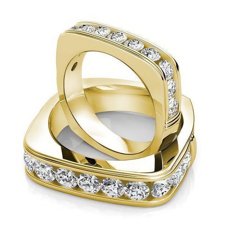 2.40 CT Round Cut Diamonds - Wedding Set - Primestyle.com