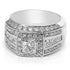 2.80-3.95 CT Round & Princess Cut Diamonds - Engagement Ring - Primestyle.com