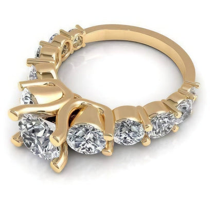 2.85-4.00 CT Round Cut Diamonds - Engagement Ring - Primestyle.com