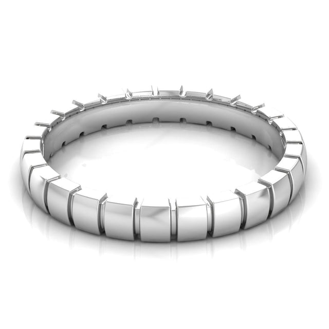 3.0 mm Plain Wedding Band in 14KT, 18KT & Platinum