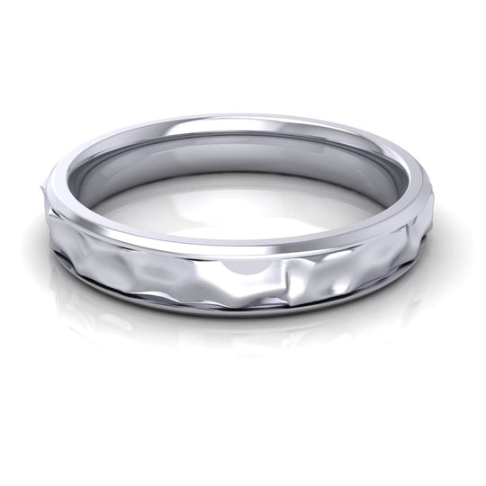 4.0 mm Plain Wedding Band in 14KT, 18KT & Platinum
