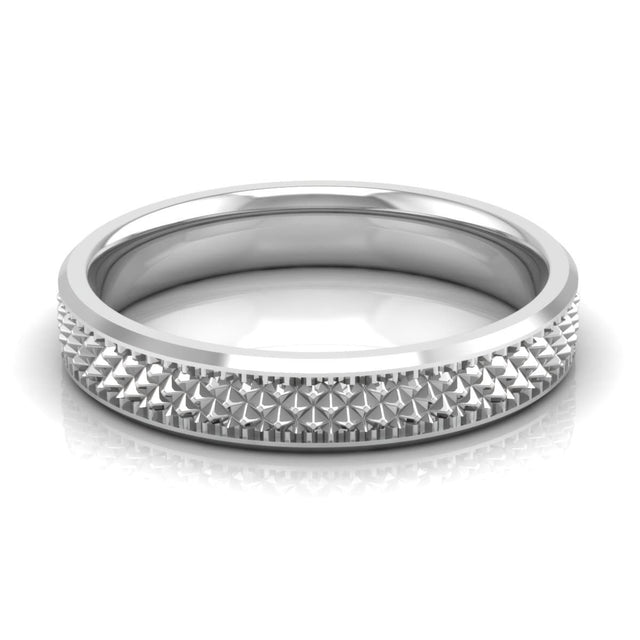 4.0 mm Plain Wedding Band in 14KT, 18KT & Platinum