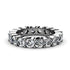 4.10 CT Round Cut Diamonds - Eternity Ring - Primestyle.com