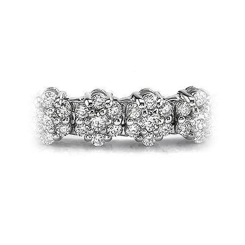 4.50-4.50 CT Round Cut Diamonds - Tennis Bracelet - Primestyle.com