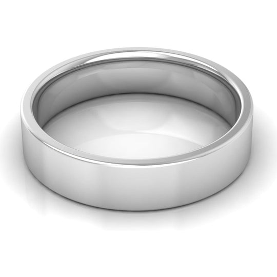 5.0 mm Comfort Fit Plain Wedding Band in 14KT, 18KT & Platinum