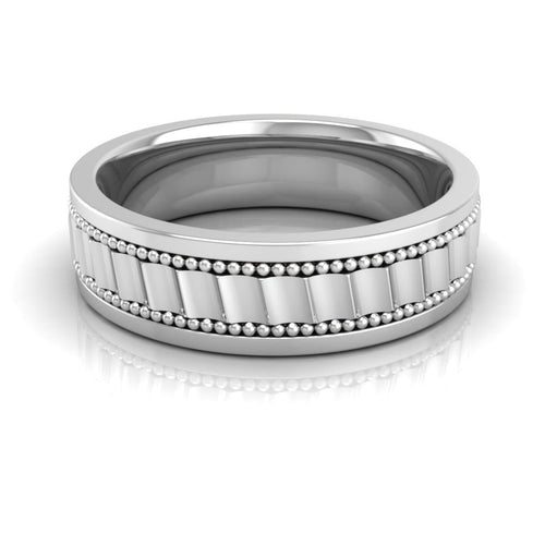 6.0 mm Plain Wedding Band in 14KT, 18KT & Platinum - Primestyle.com