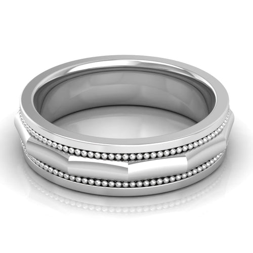 6.0 mm Plain Wedding Band in 14KT, 18KT & Platinum - Primestyle.com