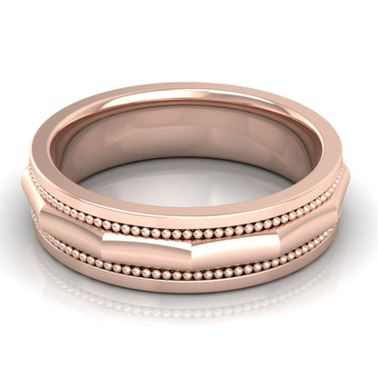 6.0 mm Plain Wedding Band in 14KT, 18KT &amp; Platinum - Primestyle.com