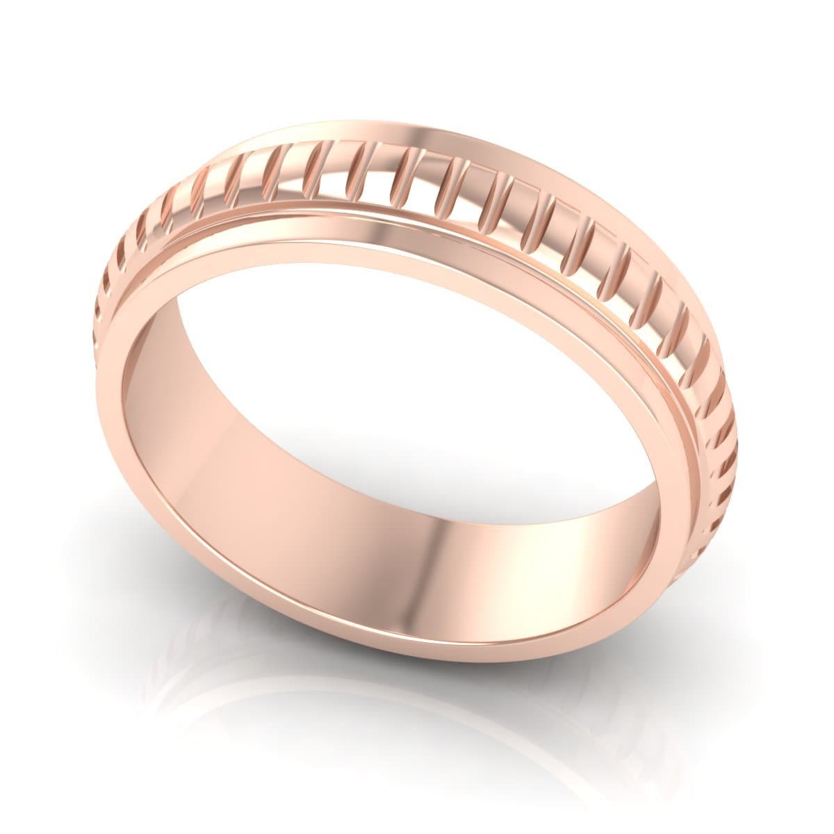 6.0 mm Plain Wedding Band in 14KT, 18KT &amp; Platinum - Primestyle.com