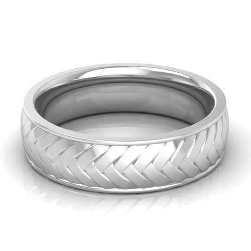 6.0 mm Plain Wedding Band in 14KT, 18KT & Platinum - Primestyle.com