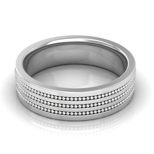 6.0 mm Plain Wedding Band in 14KT, 18KT & Platinum - Primestyle.com