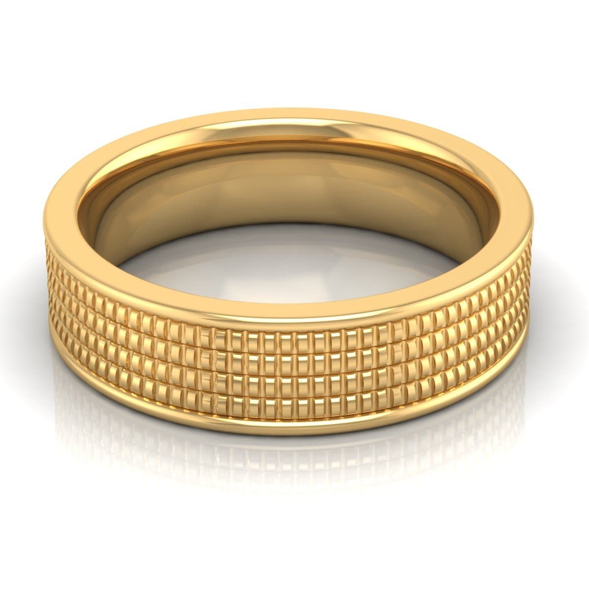 6.0 mm Plain Wedding Band in 14KT, 18KT &amp; Platinum - Primestyle.com