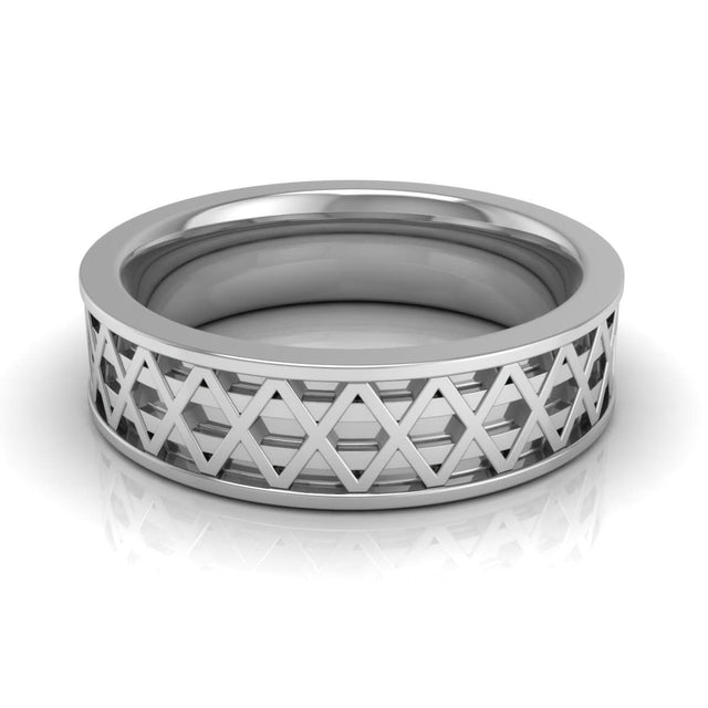 6.0 mm Plain Wedding Band in 14KT, 18KT & Platinum