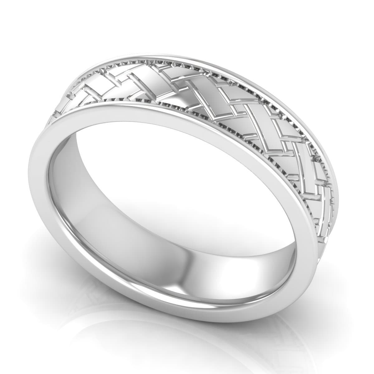 6.0 mm Plain Wedding Band in 14KT, 18KT &amp; Platinum - Primestyle.com