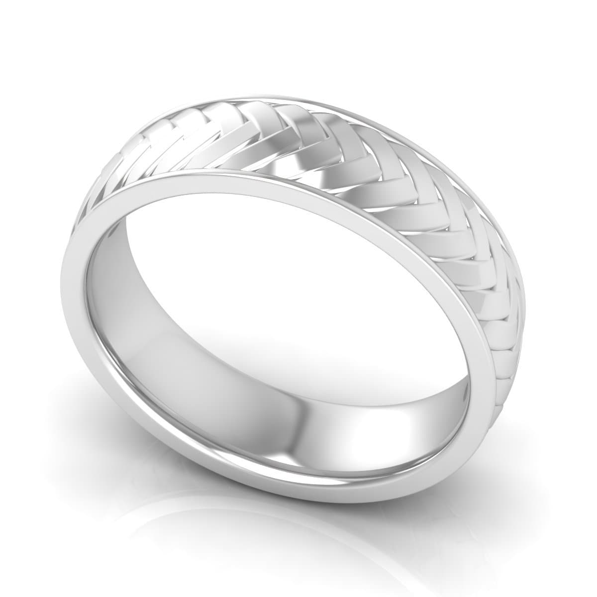 6.0 mm Plain Wedding Band in 14KT, 18KT &amp; Platinum - Primestyle.com