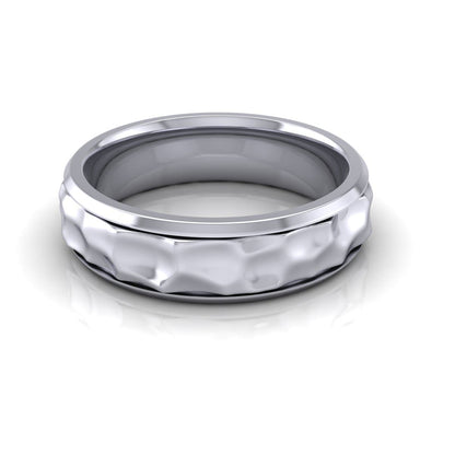 6.0 mm Plain Wedding Band in 14KT, 18KT &amp; Platinum - Primestyle.com