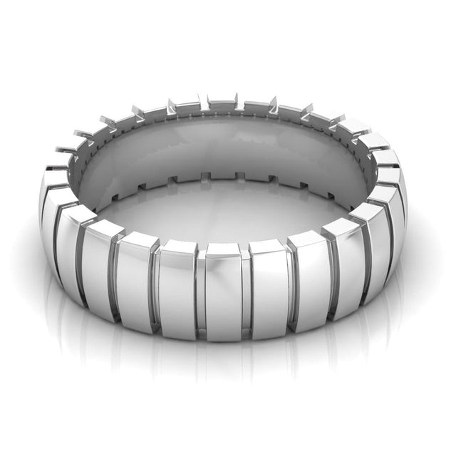6.0 mm Plain Wedding Band in 14KT, 18KT & Platinum