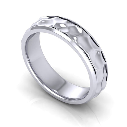 6.0 mm Plain Wedding Band in 14KT, 18KT &amp; Platinum - Primestyle.com