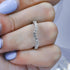 Bargain 0.50CT Round Cut Diamond Wedding Ring in 14KT White Gold - Primestyle.com