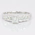 Incredible 1.15 CT Princess Cut Diamond Engagement Ring in 14 KT White Gold - Primestyle.com