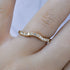 Prestige 0.30 CT Round Cut Diamond Wedding Ring in 18KT Rose Gold - Primestyle.com