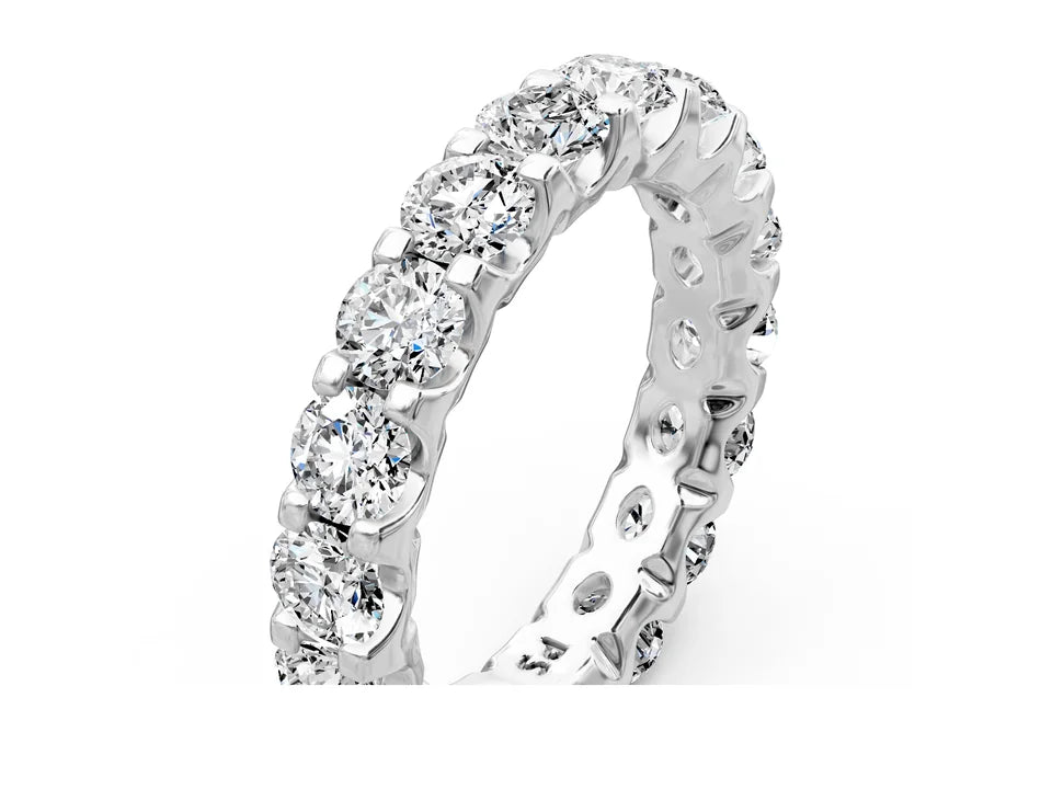 Round Cut Eternity Ring