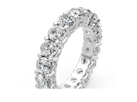 Round Cut Eternity Ring