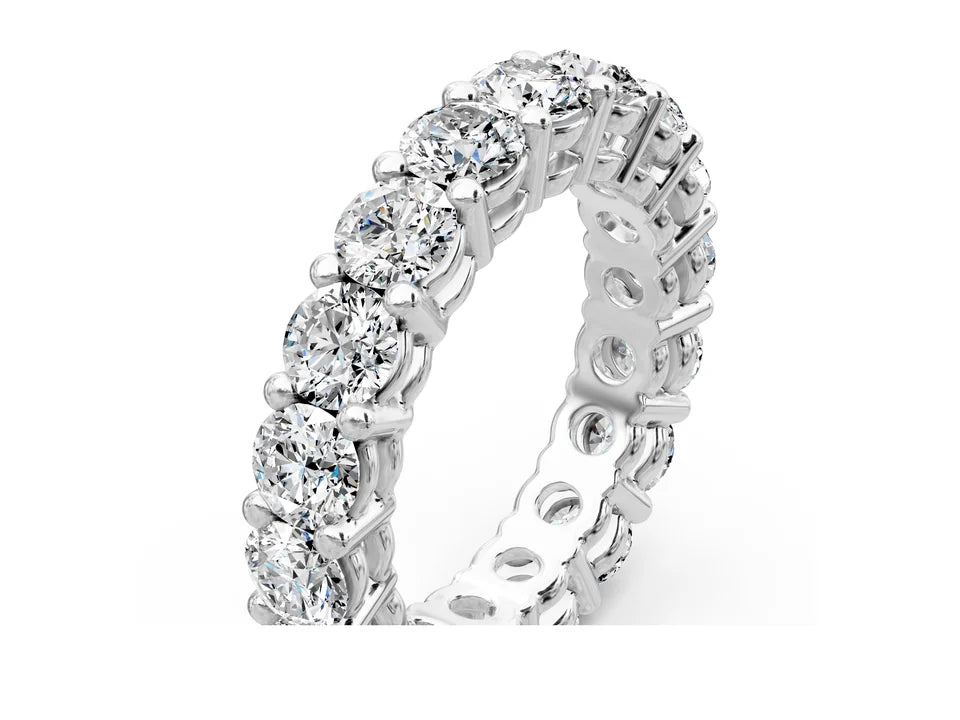 Round Cut Eternity Ring